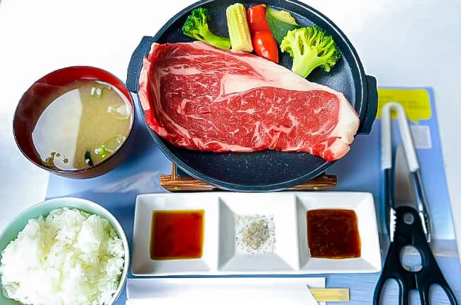 甲州ワインビーフステーキ